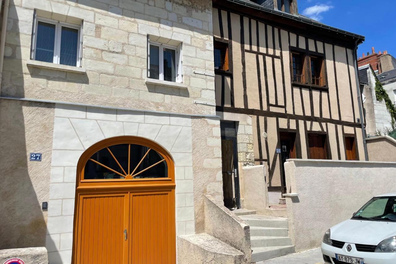 Apartament Le Chambord Beautiful Half-Timbered House With Terrace Tours Zewnętrze zdjęcie